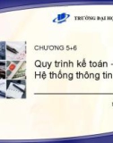 Bài giảng Nguyên lý kế toán (2013): Chương 5, 6 - PGS.TS Vũ Hữu Đức