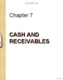 Lecture Intermediate accounting: IFRS edition - Chapter 7: Cash and receivables