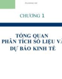 Dự báo trong kinh doanh - Tổng quan phân tích số liệu và dự báo kinh tế ( Phùng Thanh Bình)