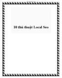 10 thủ thuật Local Seo