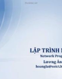 Bài giảng Lập trình mạng: Chương 1 - Lương Ánh Hoàng