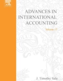 Ebook Advances in international accounting: Volume 17 - J. Timothy Sale