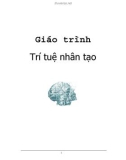 Giáo trình Trí tuệ nhân tạo: Phần 1