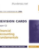 Ebook CIMA's official revision cards: Financial accounting fundamentals (Certificate level paper C2)