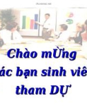 Bài giảng Phân tích hoạt động kinh doanh Xuất nhập khẩu