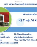 Bài giảng Kỹ thuật vi xử lý (TS.Phạm Hoàng Duy) - Chương 10: Ghép nối truyền dữ liệu song song