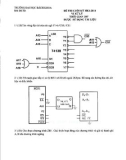 Đề thi cuối học kỳ I năm 2014 môn Vi xử lý