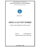 Đồ án tốt nghiệp du lịch: Tiềm năng và giải pháp khai thác các điểm du lịch tại Ninh Bình