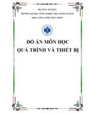 Đồ án: Thiết kế hệ thống nồi đun sôi dịch đường với hoa houblon gia nhiệt kiểu vỏ áo