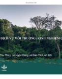 Bài thuyết trình Chi trả dịch vụ môi trường: Kinh nghiệm quốc tế