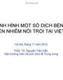 Bài thuyết trình Tình hình một số dịch bệnh truyền nhiễm nổi trội tại Việt Nam - PGS.TS. Nguyễn Trần Hiển