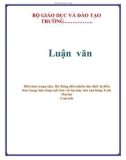 Luận văn: Điều hòa trung tâm. Hệ thống điều khiển cho thiết bị điều hòa trung tâm công suất lớn với ba máy nén của hãng York Marine Controls