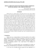 Báo cáo nghiên cứu khoa học: tình hình sâu răng học sinh trung học trong Huongtra huyện, tỉnh Thừa Thiên Huế