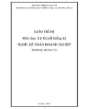 Giáo trình Lý thuyết thống kê (Nghề Kế toán doanh nghiệp - Trình độ Trung cấp) - CĐ GTVT Trung ương I