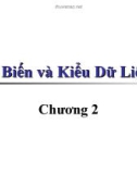 Bài giảng lập trình c căn bản - Trường Apptech - Chương 2