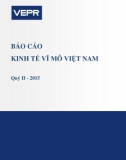 Báo cáo Kinh tế vĩ mô Việt Nam quý 2 - 2015