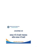 Bài giảng Kinh tế học vĩ mô 1 - Chương 7: Kinh tế vĩ mô trong nền kinh tế mở