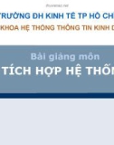 Bài giảng Tích hợp hệ thống - ĐH Kinh tế Tp HCM