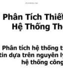 Bài giảng Phân tích thiết kế hệ thống thông tin: Chương 5 - Nguyễn Hoàng Ân