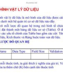 Bài giảng Phân tích thiết kế hệ thống thông tin - Chương 3.3: Thiết kế dữ liệu (Tiếp)