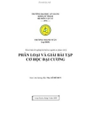 Khoá luận tốt nghiệp hệ đại học ngành sư phạm vật lý PHÂN LOẠI VÀ GIẢI BÀI TẬP CƠ HỌC ĐẠI CƯƠNG 