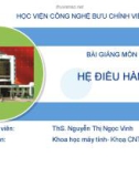 Bài giảng môn Hệ Điều Hành