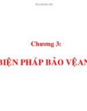 Bài giảng An toàn điện: Chương 3 - Ths. Nguyễn Công Tráng