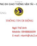 Bài giảng thông tin di động - Chương 1