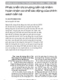 Phát triển thị trường tiền tệ nhằm hoàn thiện cơ chế tác động của chính sách tiền tệ