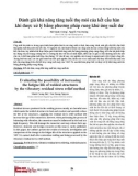 Đánh giá khả năng tăng tuổi thọ mỏi của kết cấu hàn khi được xử lý bằng phương pháp rung khử ứng suất dư