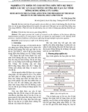 Nghiên cứu nhân tố ảnh hưởng đến tiến độ thực hiện các dự án giao thông đường bộ tại các tỉnh Đồng bằng sông Cửu Long