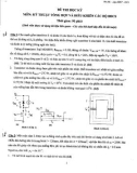 Đề thi học kỳ môn Kỹ thuật tổng hợp và điều khiển các bộ BĐCS