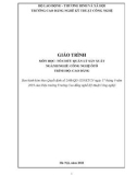 Giáo trình Tổ chức quản lý sản xuất (Nghề: Công nghệ ôtô - Cao đẳng): Phần 1 - Trường CĐ Nghề Kỹ thuật Công nghệ