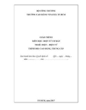 Giáo trình Điện tử cơ bản (Nghề: Điện – Điện tử - Trình độ: Cao đẳng, Trung cấp) - Trường CĐ Kinh tế - Kỹ thuật Vinatex TP. HCM