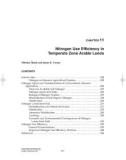 Structure and Function in Agroecosystem Design and Management - Chapter 11