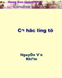 CƠ HỌC LƯỢNG TỬ - BÀI 29