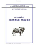 Giáo trình Chăn nuôi trâu bò (ĐH Nông nghiệp I HN) - Chương 1