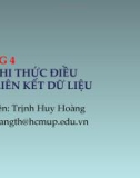 Bài giảng Truyền thông kỹ thuật số: Chương 4 - Trịnh Huy Hoàng