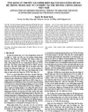 Ứng dụng lý thuyết tài chính hiện đại vào đo lường rủi ro hệ thống trong đầu tư cổ phiếu tại thị trường chứng khoán Việt Nam