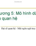 Bài giảng Kỹ thuật phần mềm ứng dụng: Chương 5.2 - Viện Điện tử Viễn thông (ĐH Bách Khoa HN)