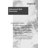 ADMINISTERING CISCO QoS IP NETWORKS - CHAPTER 8