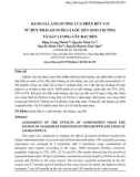 Đánh giá ảnh hưởng của phân hữu cơ từ bùn thải ao nuôi cá lóc đến sinh trưởng và sản lượng cây rau dền