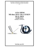 Giáo trình Hàn TIG cơ bản (Nghề: Hàn - Cao đẳng) - Trường Cao đẳng Cơ giới Ninh Bình (2021)