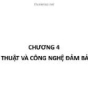 Bài giảng An toàn và bảo mật hệ thống thông tin: Chương 4 - Đại học Công nghệ Bưu chính Viễn thông