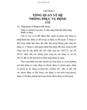 Phân tích cơ sở lý thuyết và mô phỏng đặc điểm, nguyên lý làm việc, quy trình tháo lắp hệ thống khởi động động cơ, chương 1