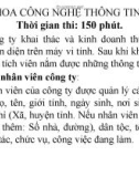 Báo cáo: phần mềm quản lý ngành thủy sản