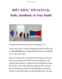 ĐIÊU KHẮC TỐI GIẢN (4): Kelly, Sandback và Tony Smith