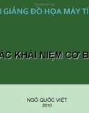 Bài giảng Đồ họa máy tính: Các khái niệm cơ bản - Ngô Quốc Việt