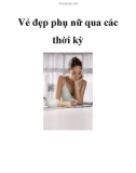 Vẻ đẹp phụ nữ qua các thời kỳ