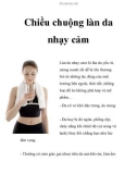 Chiều chuộng làn da nhạy cảm